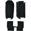 VT1110596 2005-13 Chevrolet Corvette; Convertible; Front Molded Carpet; w/ Rear Seat Riser; Truvette; Ebony - image 2