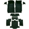 VT1115913 1967 Chevrolet Corvette; Coupe; Complete Molded Carpet Set; w/o Heel Pad; Loop; Dark Green - image 2