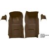 VT1116118 1967 Chevrolet Corvette; Front Molded Carpet Set; w/ Kick Panel Inserts; w/o Heel Pad; Loop; Dark Saddle - image 4
