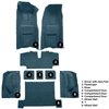 VT1116204 1968 Chevrolet Corvette; Automatic; Complete Molded Carpet Set; w/ Heel Pad; Loop; Bright Blue - image 4