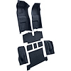 VT1116312 1968 Chevrolet Corvette; 4-Speed; Complete Molded Carpet Set; w/ Heel Pad; Loop; Dark Blue - image 1