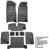 VT1116335 1968 Chevrolet Corvette; 4-Speed; Complete Molded Carpet Set; w/ Heel Pad; Loop; Gunmetal Gray - image 4