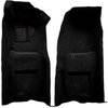 VT1116401 1968 Chevrolet Corvette; Automatic; Front Molded Carpet Set; w/ Heel Pad; Loop; Black - image 2