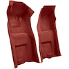 VT1116402 1968 Chevrolet Corvette; Automatic; Front Molded Carpet Set; w/ Heel Pad; Loop; Red - image 1