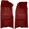 VT1116402 1968 Chevrolet Corvette; Automatic; Front Molded Carpet Set; w/ Heel Pad; Loop; Red - image 2