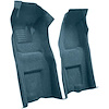 VT1116404 1968 Chevrolet Corvette; Automatic; Front Molded Carpet Set; w/ Heel Pad; Loop; Bright Blue - image 1