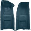 VT1116404 1968 Chevrolet Corvette; Automatic; Front Molded Carpet Set; w/ Heel Pad; Loop; Bright Blue - image 2