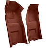 VT1116434 1968 Chevrolet Corvette; Automatic; Front Molded Carpet Set; w/ Heel Pad; Loop; Burnt Orange - image 1