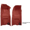 VT1116502 1968 Chevrolet Corvette; 4-Speed; Front Molded Carpet Set; w/ Heel Pad; Loop; Red - image 4