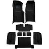 VT1116601 1969 Chevrolet Corvette; Automatic; Complete Molded Carpet Set; w/ Heel Pad; Loop; Black - image 2