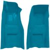 VT1117103 1969 Chevrolet Corvette; 4-Speed; Front Molded Carpet Set; w/ Heel Pad; Loop; Medium Blue - image 3