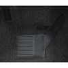 VT1117201 1969-70 Chevrolet Corvette; Automatic; Complete Molded Carpet Set; w/ Heel Pad & Toe Pad; Loop; Black - image 3