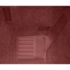 VT1117215 1970 Chevrolet Corvette; Automatic; Complete Molded Carpet Set; w/ Heel Pad; Loop; Maroon - image 3