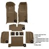 VT1117217 1969-70 Chevrolet Corvette; Automatic; Complete Molded Carpet Set; w/ Heel Pad & Toe Pad; Loop; Medium Saddle - image 4