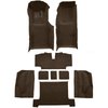 VT1117271 1970 Chevrolet Corvette; Automatic; Complete Molded Carpet Set; w/ Heel Pad; Loop; Dark Brown - image 2
