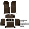 VT1117271 1970 Chevrolet Corvette; Automatic; Complete Molded Carpet Set; w/ Heel Pad; Loop; Dark Brown - image 4