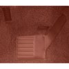 VT1117434 1970 Chevrolet Corvette; 4-Speed; Complete Molded Carpet Set; w/ Heel Pad; Loop; Burnt Orange - image 3
