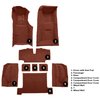 VT1117434 1970 Chevrolet Corvette; 4-Speed; Complete Molded Carpet Set; w/ Heel Pad; Loop; Burnt Orange - image 4