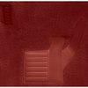 VT1117602 1969-70 Chevrolet Corvette; Automatic; Front Molded Carpet Set; w/ Heel Pad; & Toe Pad; Loop; Red - image 3