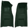 VT1117713 1969 Chevrolet Corvette; 4-Speed; Front Molded Carpet Set; w/ Heel Pad; & Toe Pad; Loop; Dark Green - image 2
