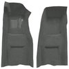 VT1117735 1969-70 Chevrolet Corvette; 4-Speed; Front Molded Carpet Set; w/ Heel Pad; & Toe Pad; Loop; Gunmetal Gray - image 2