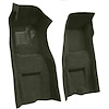 VT1117738 1970 Chevrolet Corvette; 4-Speed; Front Molded Carpet Set; w/ Heel Pad; Loop; Dark Olive Green - image 1