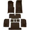 VT1118071 1971-75 Chevrolet Corvette; Coupe; 4-Speed; Complete Molded Carpet Set; w/ Heel Pad; Loop; Dark Brown - image 2