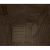 VT1118071 1971-75 Chevrolet Corvette; Coupe; 4-Speed; Complete Molded Carpet Set; w/ Heel Pad; Loop; Dark Brown - image 3