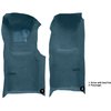 VT1118204 1971-76 Chevrolet Corvette; Automatic; Front Molded Carpet Set; w/ Heel Pad; Loop; Bright Blue - image 4