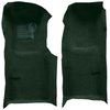 VT1118213 1971-76 Chevrolet Corvette; Automatic; Front Molded Carpet Set; w/ Heel Pad; Loop; Dark Green - image 2
