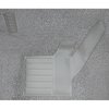 VT1118223 1971-76 Chevrolet Corvette; Automatic; Front Molded Carpet Set; w/ Heel Pad; Loop; Silver - image 3