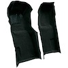 VT1118285 1971-76 Chevrolet Corvette; Automatic; Front Molded Carpet Set; w/ Heel Pad; Loop; Blue Green - image 1
