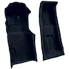VT1118312 1971-75 Chevrolet Corvette; 4-Speed; Front Molded Carpet Set; w/ Heel Pad; Loop; Dark Blue - image 1