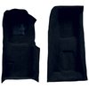 VT1118312 1971-75 Chevrolet Corvette; 4-Speed; Front Molded Carpet Set; w/ Heel Pad; Loop; Dark Blue - image 2