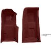 VT1118315 1971-75 Chevrolet Corvette; 4-Speed; Front Molded Carpet Set; w/ Heel Pad; Loop; Maroon - image 4