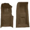 VT1118317 1971-75 Chevrolet Corvette; 4-Speed; Front Molded Carpet Set; w/ Heel Pad; Loop; Medium Saddle - image 2