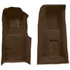 VT1118318 1971-75 Chevrolet Corvette; 4-Speed; Front Molded Carpet Set; w/ Heel Pad; Loop; Dark Saddle - image 2