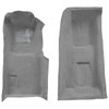 VT1118323 1971-75 Chevrolet Corvette; 4-Speed; Front Molded Carpet Set; w/ Heel Pad; Loop; Silver - image 2