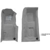 VT1118323 1971-75 Chevrolet Corvette; 4-Speed; Front Molded Carpet Set; w/ Heel Pad; Loop; Silver - image 4