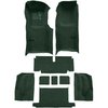 VT1118413 1971-72 Chevrolet Corvette; Roadster; Automatic; Complete Molded Carpet Set; w/ Heel Pad; Loop; Dark Green - image 2