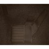 VT1119071 1973-75 Chevrolet Corvette; Roadster; 4-Speed; Complete Molded Carpet Set; w/ Heel Pad; Loop; Dark Brown - image 3