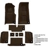 VT1119071 1973-75 Chevrolet Corvette; Roadster; 4-Speed; Complete Molded Carpet Set; w/ Heel Pad; Loop; Dark Brown - image 4