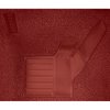 VT1119202 1976 Chevrolet Corvette; Complete Molded Carpet Set; w/ Heel Pad; Loop; Red - image 3