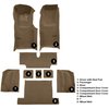 VT1119217 1976 Chevrolet Corvette; Complete Molded Carpet Set; w/ Heel Pad; Loop; Medium Saddle - image 3