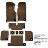 VT1119218 1976 Chevrolet Corvette; Complete Molded Carpet Set; w/ Heel Pad; Loop; Dark Saddle - image 4