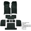 VT1119285 1976 Chevrolet Corvette; Complete Molded Carpet Set; w/ Heel Pad; Loop; Blue Green - image 4