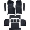 VT1119508 1977 Chevrolet Corvette; Complete Molded Carpet Set; w/ Heel Pad; Cutpile; Blue - image 2