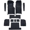 VT1119508 1977 Chevrolet Corvette; Complete Molded Carpet Set; w/ Heel Pad; Cutpile; Blue - image 4
