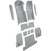 VT1119568 1977 Chevrolet Corvette; Complete Molded Carpet Set; w/ Heel Pad; Cutpile; Smoke Gray - image 1