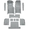 VT1119568 1977 Chevrolet Corvette; Complete Molded Carpet Set; w/ Heel Pad; Cutpile; Smoke Gray - image 2